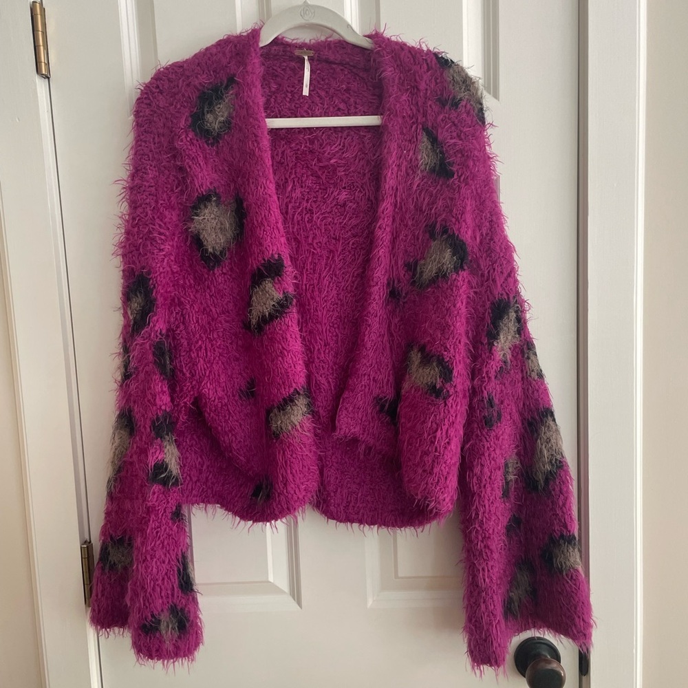 Free People Festive Cardigan